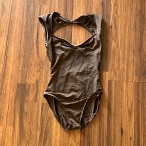 Brown Natalie Leotard